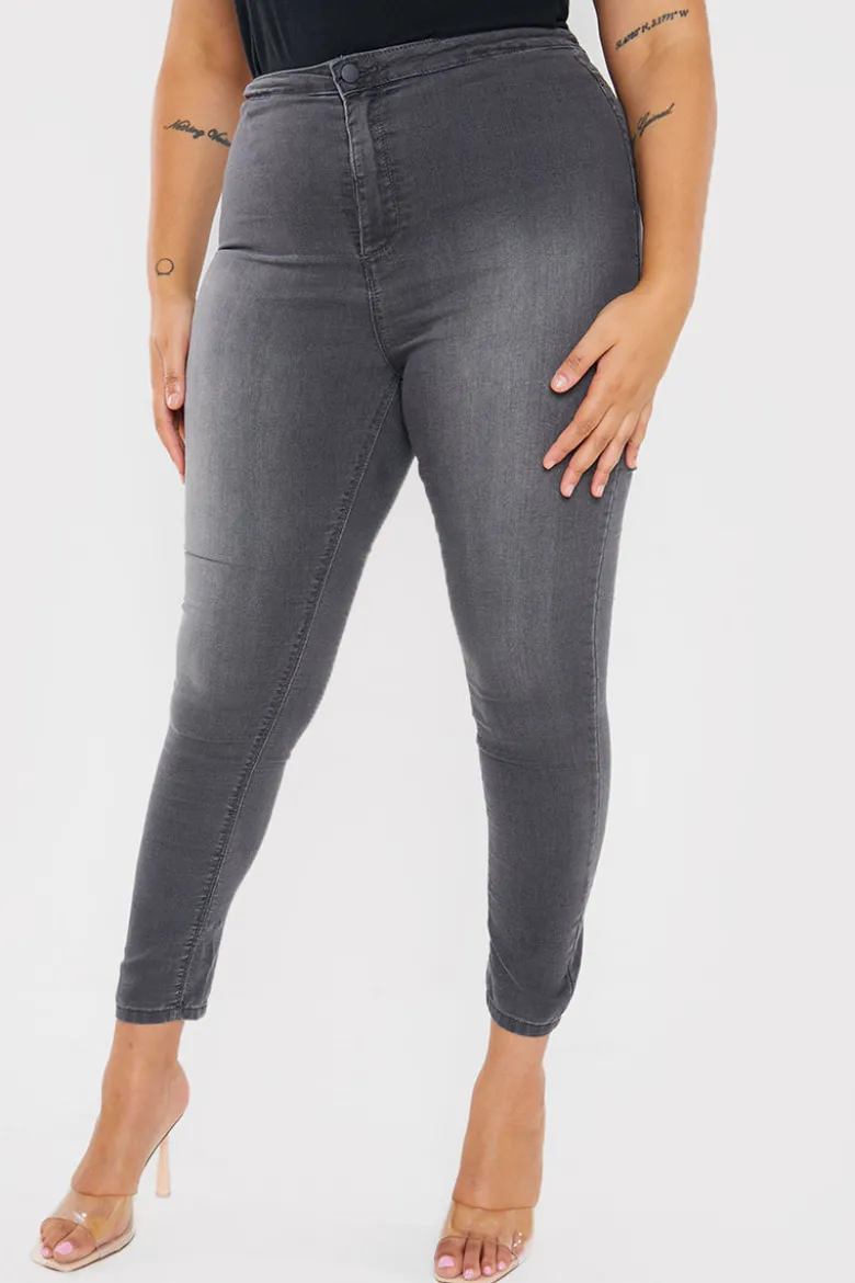 High Waisted Stretch Jegging Jeans