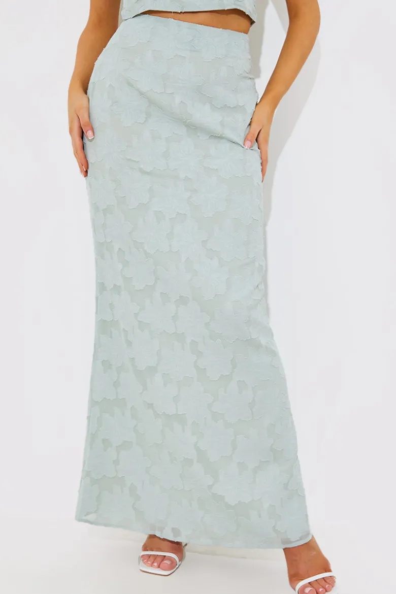 Jacquard Co-Ord Maxi Skirt
