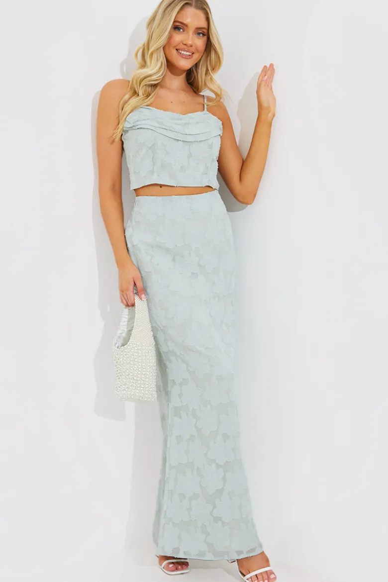 Jacquard Co-Ord Maxi Skirt