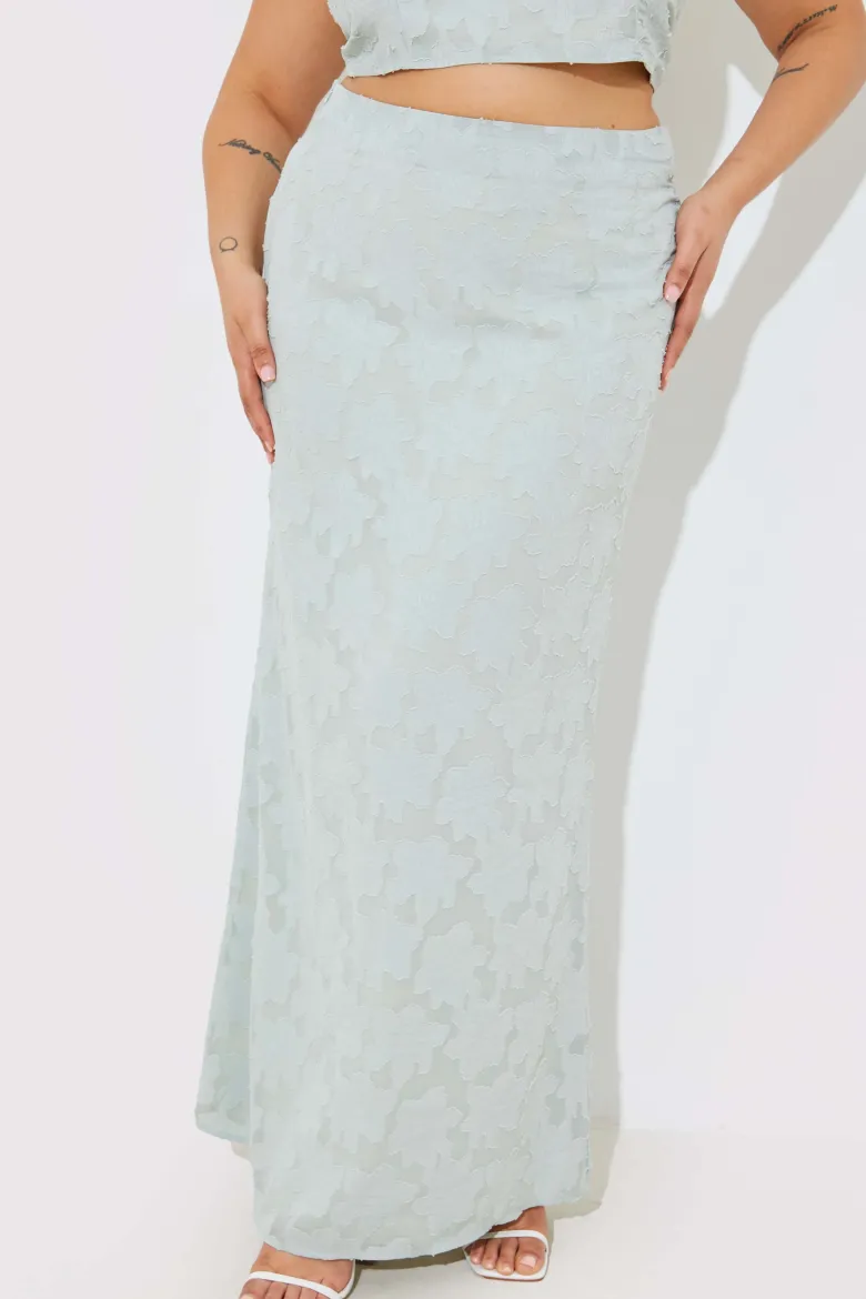 Jacquard Co-Ord Maxi Skirt