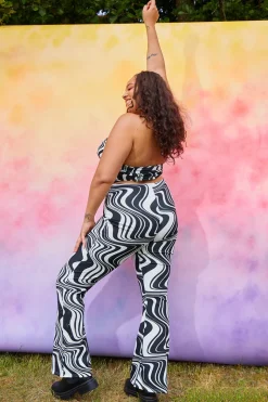 Jersey Printed Flares