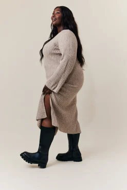 Jess Chunky Heeled High Leg Boot