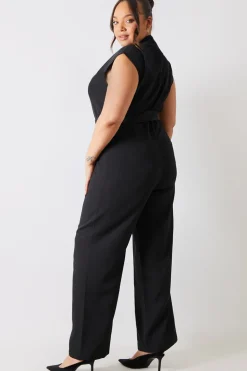 Key Hole Front Jumpsuit