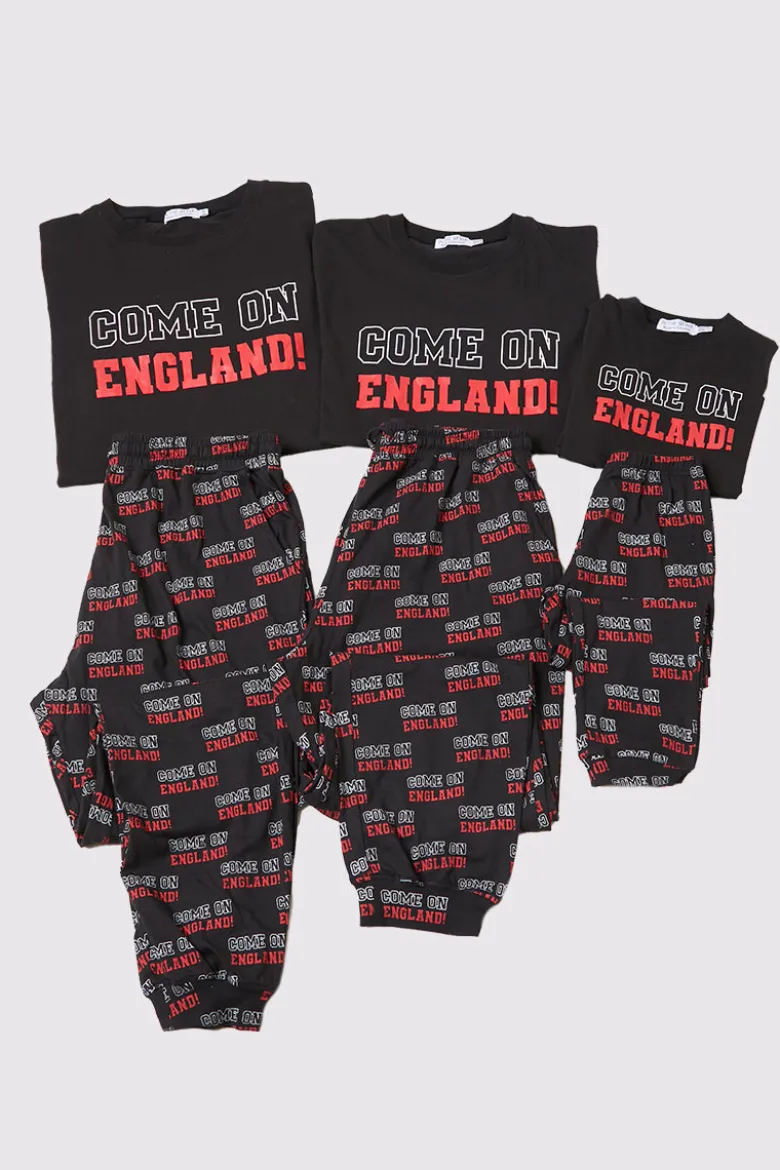 Kids Come On England Short Sleeve Pj Set