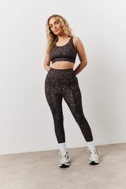 Leopard Print High Waisted Co-Ord Leggings