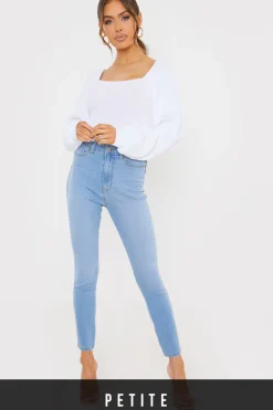 Light Wash Skinny Jeans