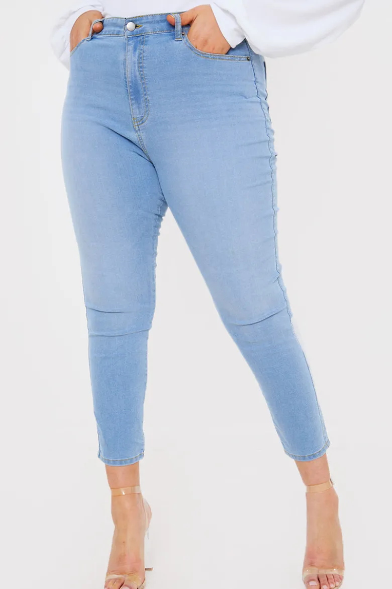 Light Wash Skinny Jeans