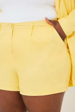Linen Look Co-Ord Shorts