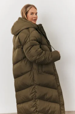 Longline Puffer Jacket