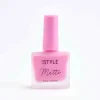 Matte Nail Varnish Flaming Pink