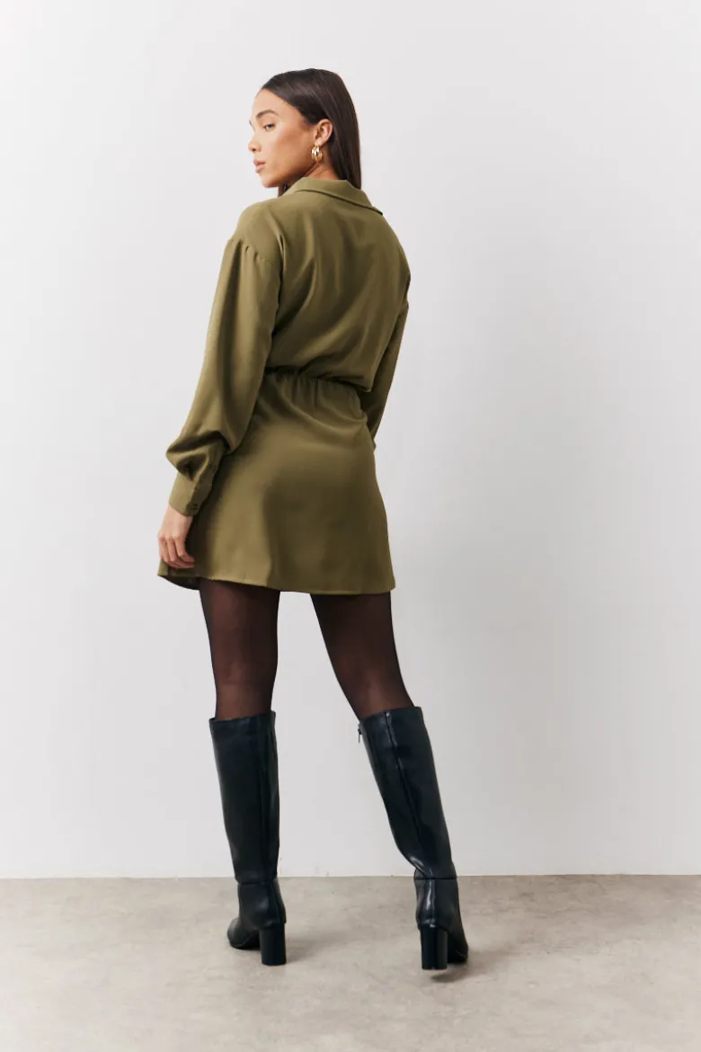 Mini Shirt Dress