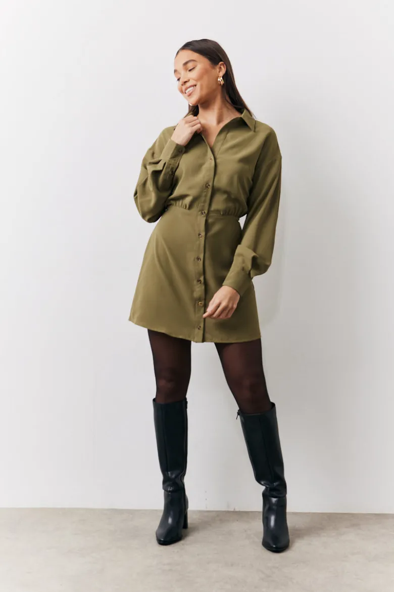 Mini Shirt Dress