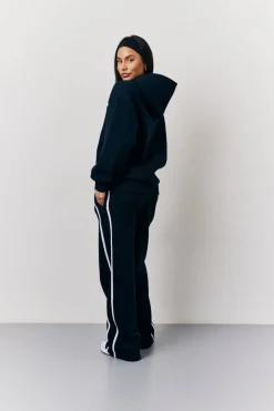 Navy Fits Bubble Print Co-Ord Hoodie