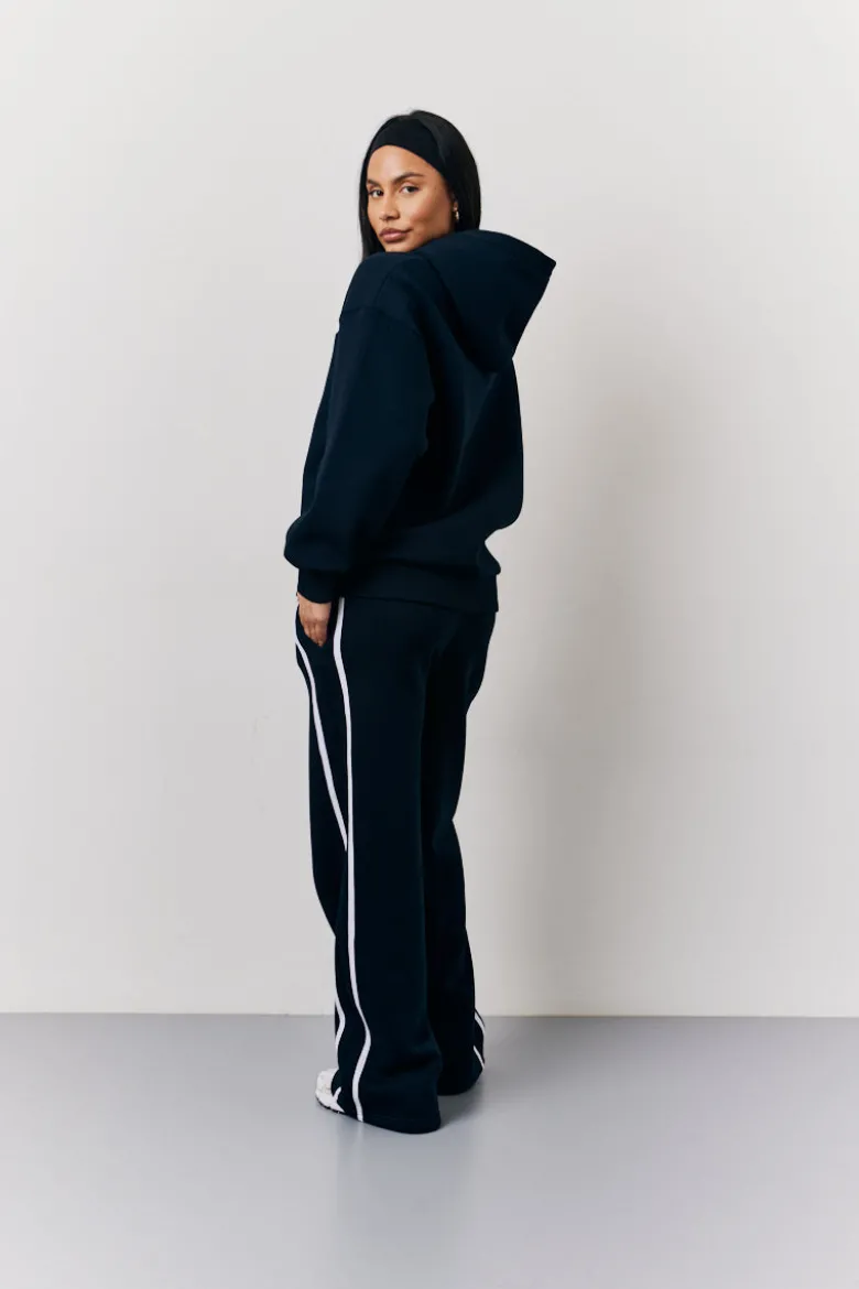 Navy Fits Bubble Print Co-Ord Hoodie