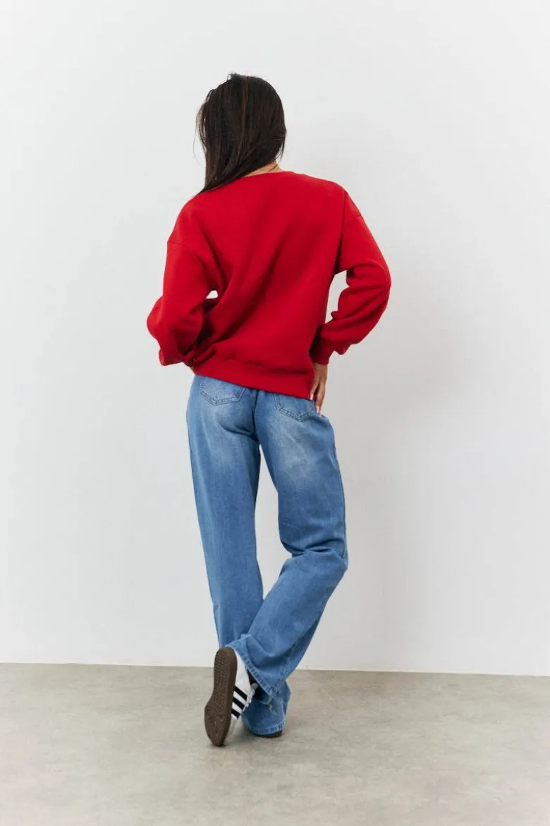 97 Printed Varsity Sweatshirt
