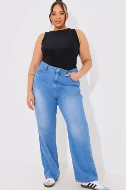 Racer Neck Double Layer Slinky Bodysuit