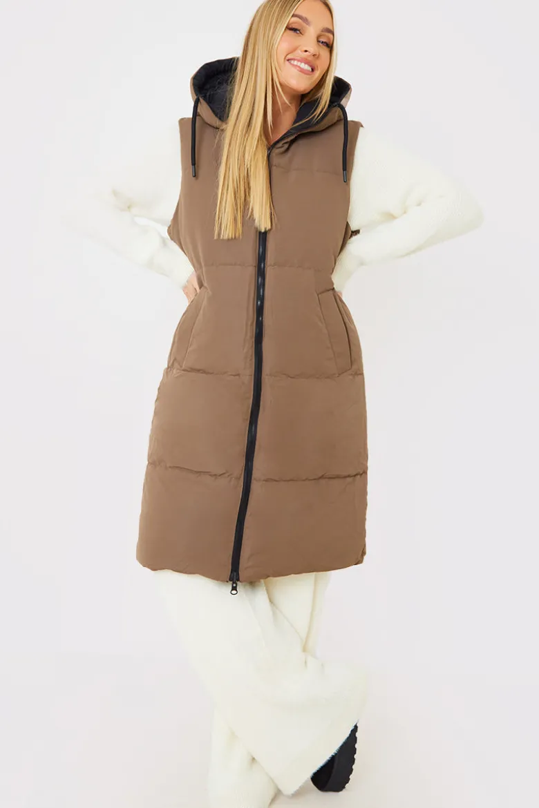 Recycled Longline Reversible Gilet
