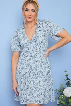 Responsible Viscose Paisley Wrap Dress