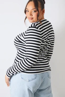 Ribbed Long Sleeve Top