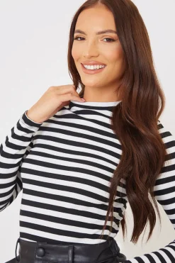 Ribbed Long Sleeve Top