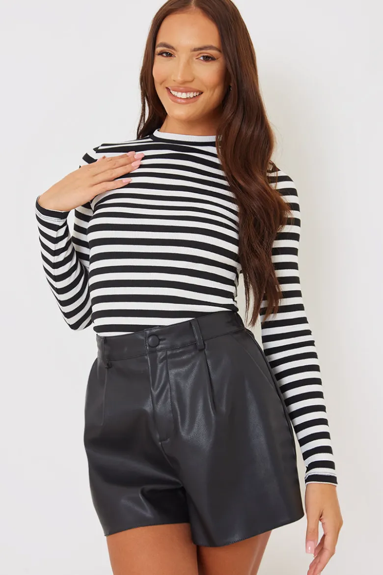 Ribbed Long Sleeve Top