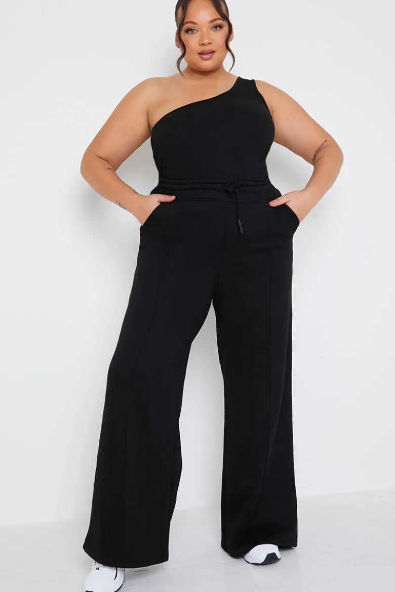 Ribbed One Shoulder Vest