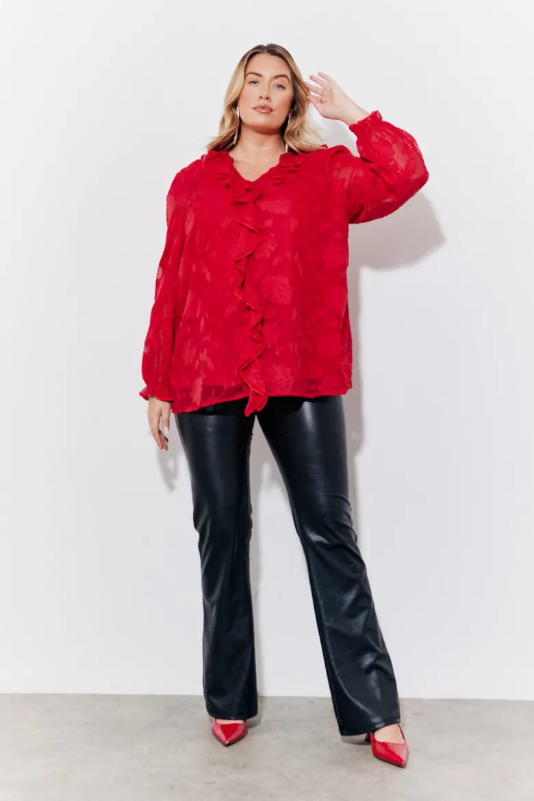 Ruffle Blouse