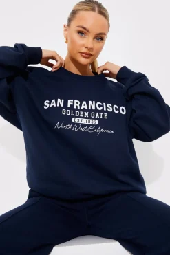 San Francisco Embroidered Sweatshirt