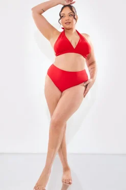 Sculpting Halter Neck Bikini Top