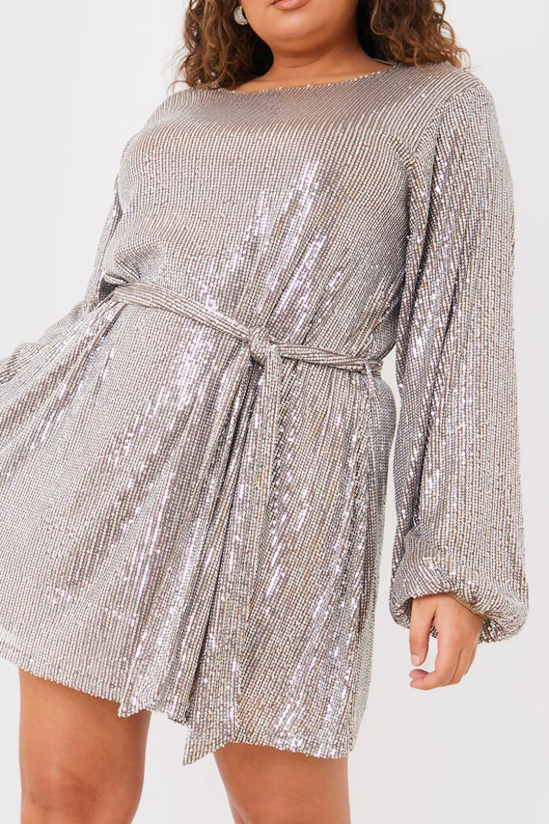 Sequin Mini Dress