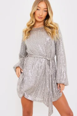 Sequin Mini Dress