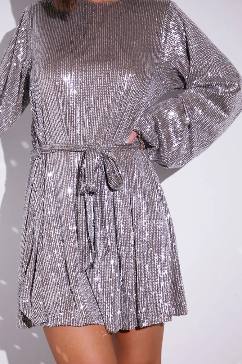 Sequin Mini Dress