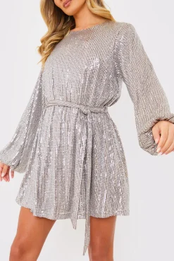 Sequin Mini Dress