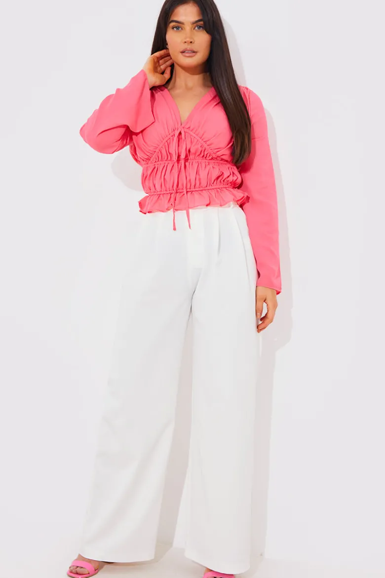 Shirred Detail Blouse
