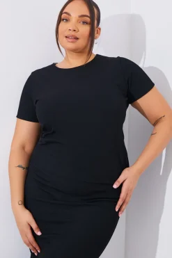 Short Sleeve Stripe Reversible Co-Ord Top