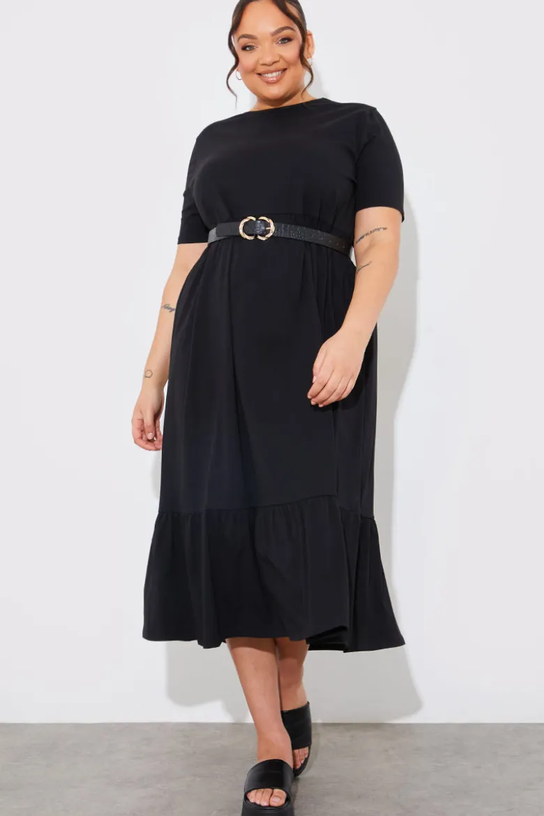 Smock Midaxi T-Shirt Dress