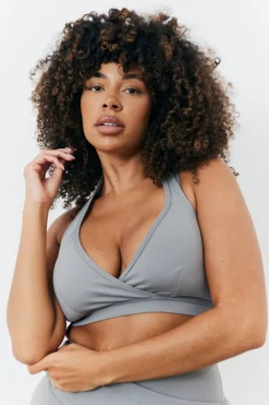 Soft Touch Medium Support Halter Neck Sports Bra