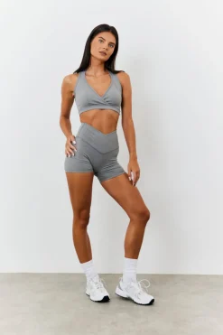 Soft Touch Medium Support Halter Neck Sports Bra