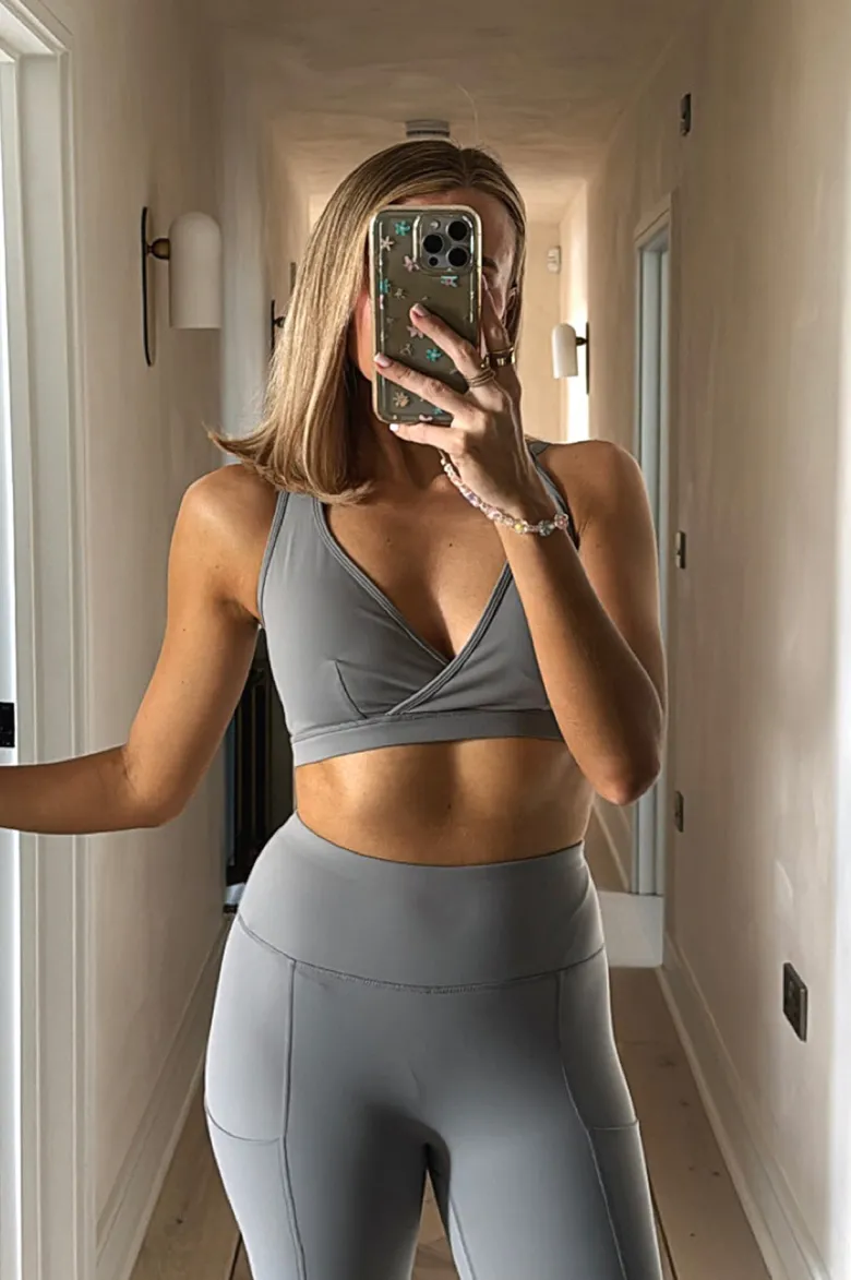 Soft Touch Medium Support Halter Neck Sports Bra