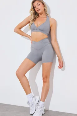 Soft Touch Medium Support Halter Neck Sports Bra