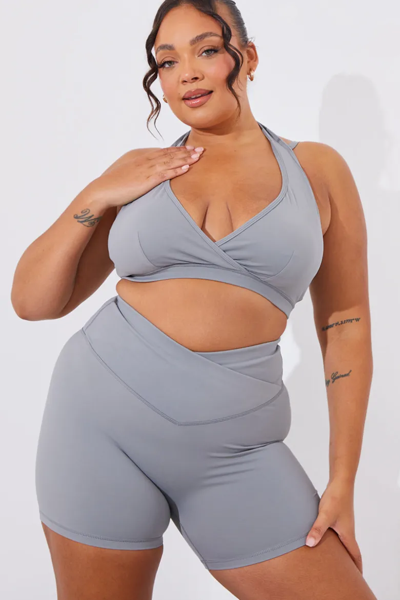 Soft Touch Medium Support Halter Neck Sports Bra