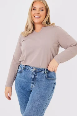 Stone Notch Long Sleeve Top