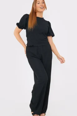 Stretch Broderie Top