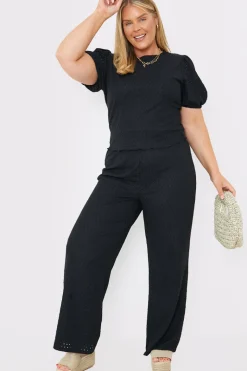Stretch Broderie Top