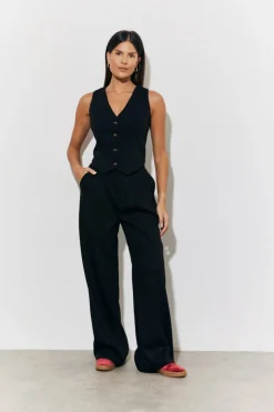 Tailored High Waist Trousers