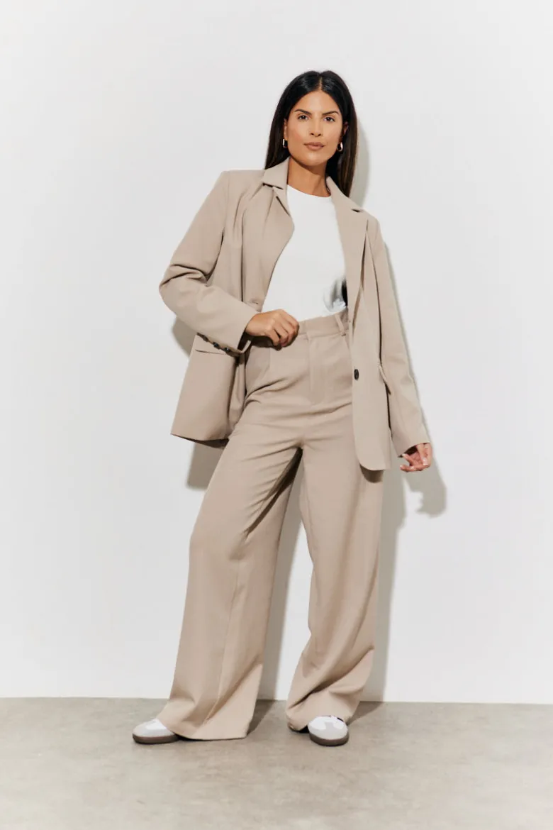 Tailored High Waist Trousers