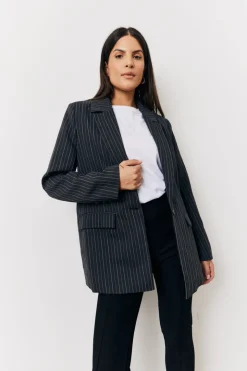 Tailored Pinstripe Co-Ord Blazer
