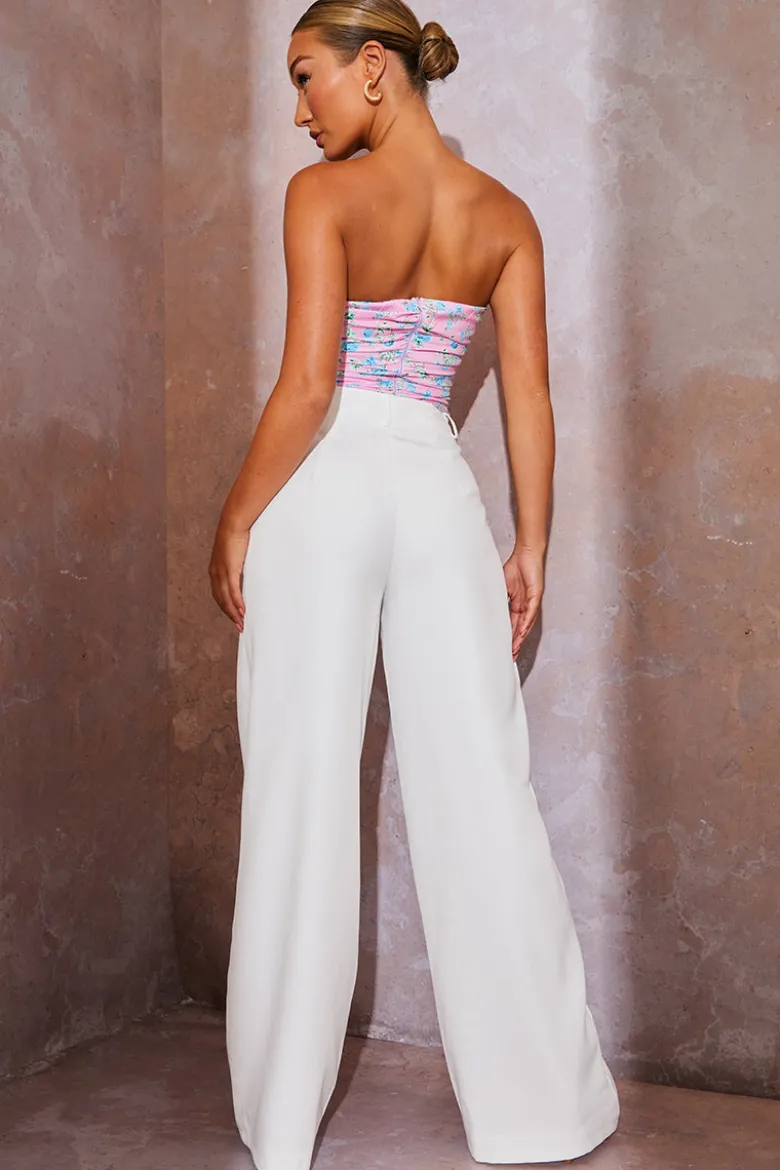 Tailored Wide Leg Trousers