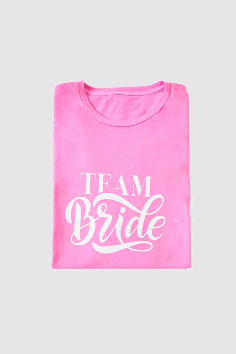 Team Bride Slogan T-Shirt