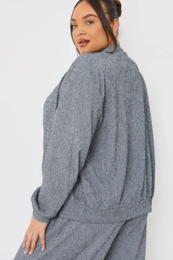 Textured Bomber Jacket